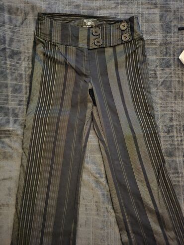 trikotazne pantalone: S (EU 36), Normalan struk, Ravne nogavice