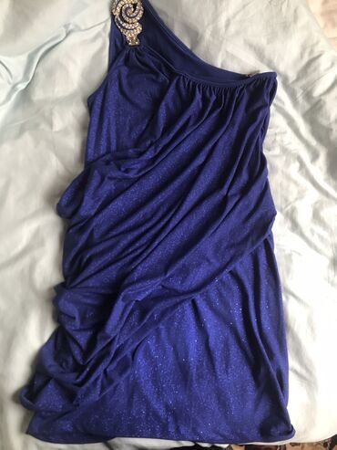 вечернее синее платье на выпускной: Вечернее платье