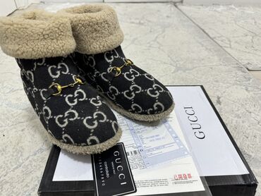 лакосте обувь: Угги Gucci, 37, цвет - Черный