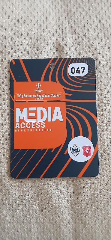 tar: Məhsul: Futbol oyunlarına akkreditasiya badge-ləri (boyun lentli — 2