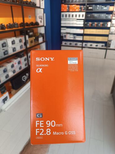 Obyektivlər və filtrləri: Sony FE 90mm F2.8mm G