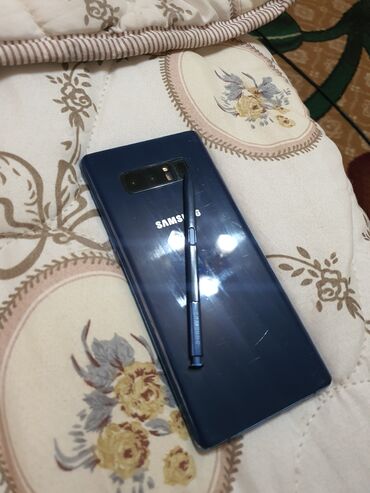 Samsung: Samsung Galaxy Note 8, Б/у, 64 ГБ, цвет - Синий, 1 SIM