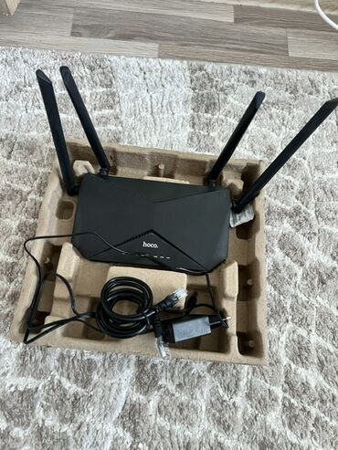 видеопроектор для дома: Двухдиапазонный гигабитный Wi-Fi 5 (802.11ac) роутер Hoco DQ02. Он