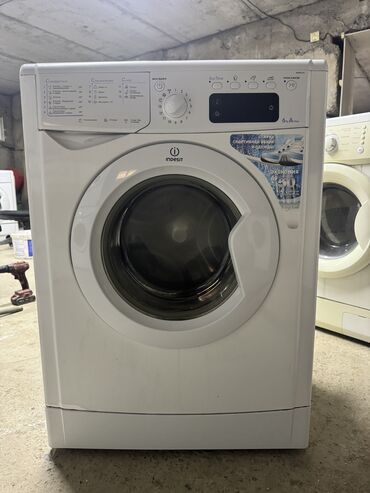 Стиральные машины: Стиральная машина Indesit, Б/у, Автомат, До 6 кг, Компактная — 15