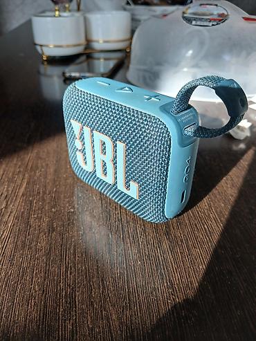 колонки портативные: Портативная акустика JBL Go 4. Оригинал, почти новая. мало — 2