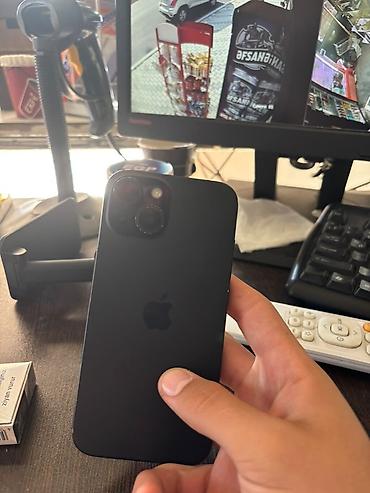 айфон 5 с: IPhone 15, 128 ГБ, Черный, Face ID — 3