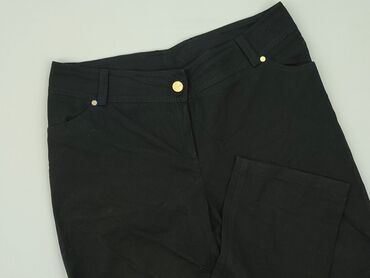 woskowane legginsy z wysokim stanem: Spodnie materiałowe damskie, XL