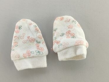 czapka z daszkiem ny biała: Rękawiczki, 10 cm, stan - Dobry
