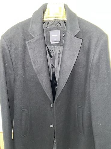 çoban geyimi: Koton kişi palto – Casual xətt - Ölçü: XL - Rəng: qara - Model: 2 — 3