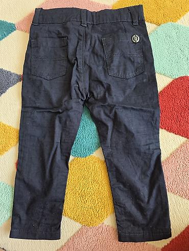 2020 şalvar modelleri: Uşaq şalvarı – GB Baby - Rəng: tünd göy (navy) - Material: pambıq — 3