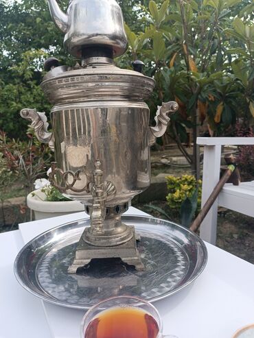 simovarlar: 1801 çi il Antik samovar