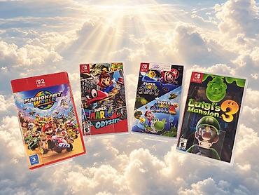 Набор игр для Nintendo Switch (физические издания, картриджи в