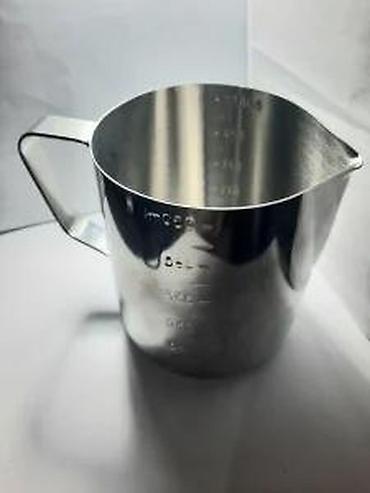 samovar cena: Posuda od nerđajućeg čelika sa menzurom i drškom 550ml NOVO0. Opis — 7