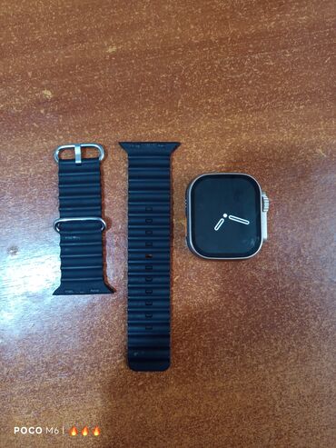 Другие смарт-часы: Watch Ultra корпус алюминиевый реплика apple watch Все работает