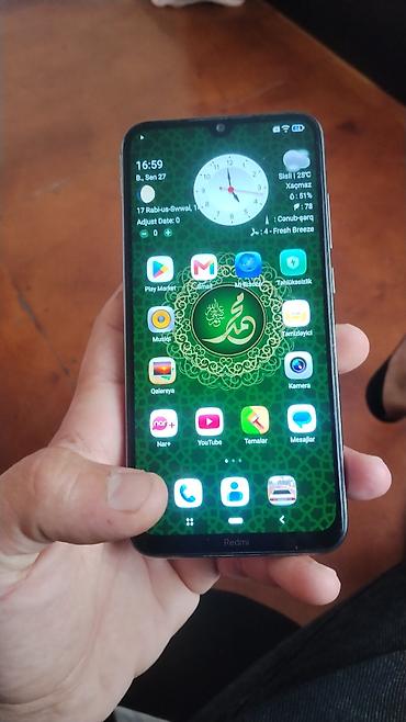 Mobil telefonlar: Redmi 8, 64 GB, rəng - Mavi, Barmaq izi — 2