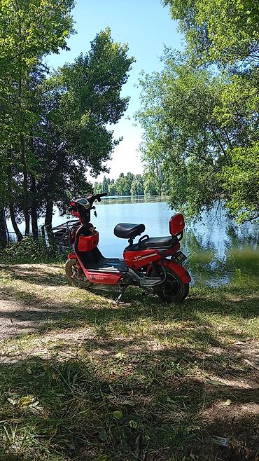 скутера цена: Электроскутер (красный), городская модель с удобной посадкой и — 3