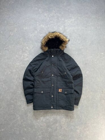 Куртки: Мужская куртка, XS (EU 34), Carhartt, Б/у, цвет - Синий, Платная доставка