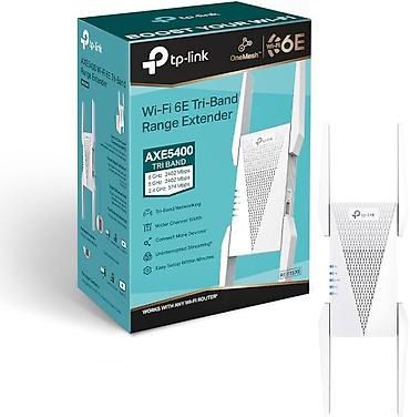 kompüter işi: TP-Link RE815XE Wi‑Fi 6E Tri-Band Siqnal Gücləndirici (Range Extender) — 1