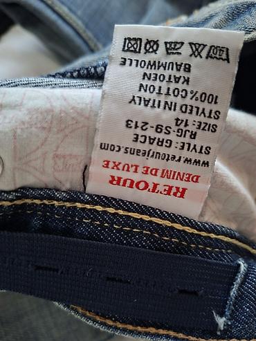 kambat şalvar: Şalvar. Bootcut modeldir. 100% cotton, və İtaliya istehsalıdır — 7