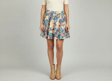 solar spódnice plisowane: Women`s skirt, size S