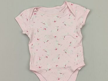 różowe body niemowlęce: Body, Primark, 9-12 m, 
stan - Dobry