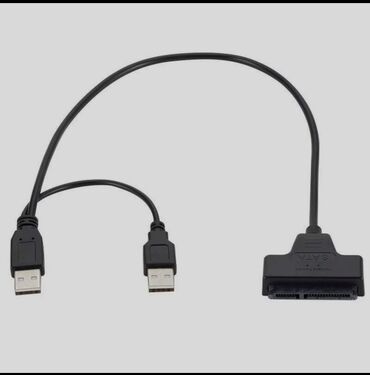 внешние жесткие диски 3 5: Адаптер 2 х USB 2.0 to SATA для 2.5" HDD/SSD Вспомогательный. Адаптер