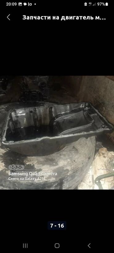 Двигатели, моторы и ГБЦ: Дизельный мотор Mercedes-Benz 4.3 л, Б/у, Оригинал — 8