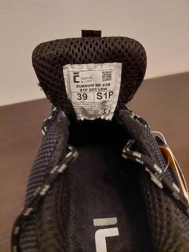 Radne cipele: Zaštitne cipele nove Zurrum - Nove zaštitne cipele Broj 39 Lagane — 8