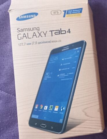 Planşetlər: Samsung calaxy tab4 ehtiyyat hisse kimi satilir işlemir