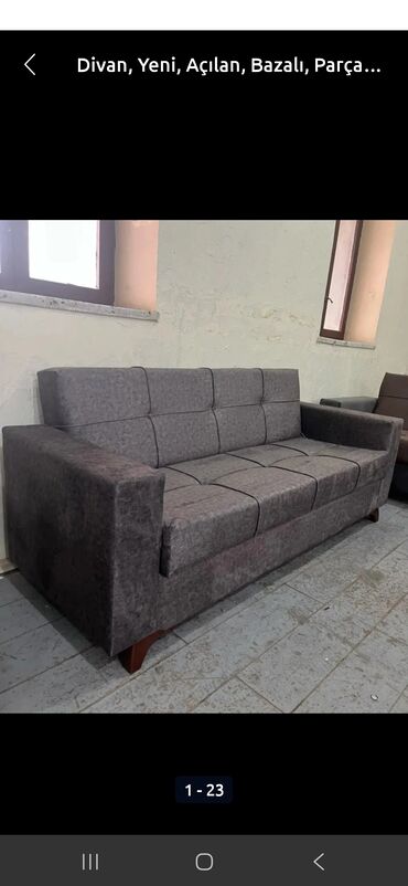 işləmiş divan kreslo: Divanlar sifarişle reng seçimi var Acilan bazali 2yasdiq 10m