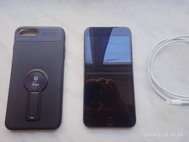 iphone 7 telefon: IPhone 7 Plus, 32 ГБ, Черный, Отпечаток пальца