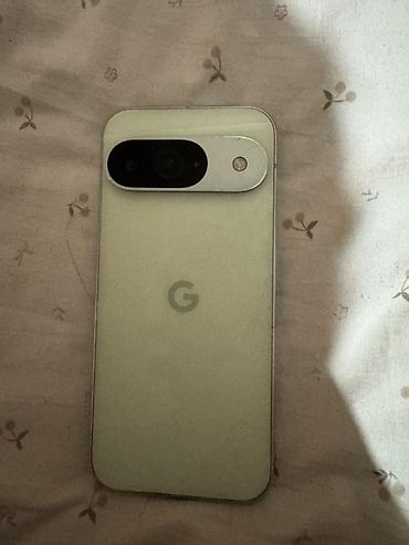 принтер цветной 3 в 1: Google Pixel 9, Б/у, 128 ГБ, цвет - Зеленый, 1 SIM, eSIM — 1