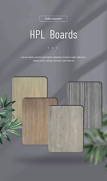 Фасадные HPL панели: HPL панели (High Pressure Laminate) для интерьеров - Области — 1