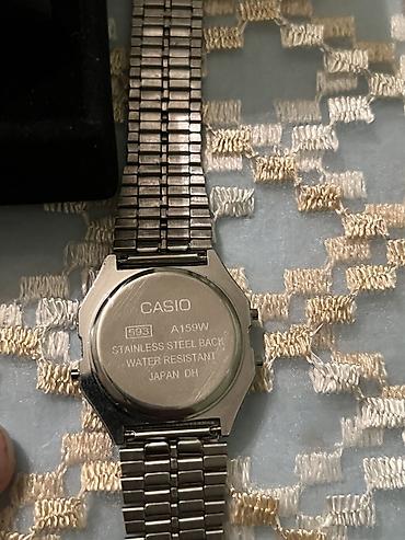 1 qram qizil satisi: Qutu ilə birlikdə 20azn Casio A159W (593) rəqəmsal saat - Klassik — 2