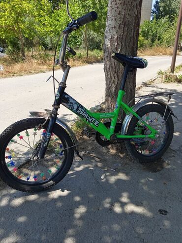 Uşaq velosipedləri: İşlənmiş İki təkərli Uşaq velosipedi 16", Ünvandan götürmə