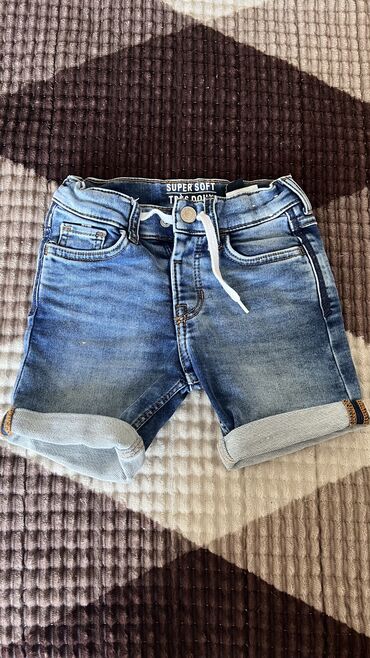джинсовая одежда для девочек: Джинсы и брюки, цвет - Синий