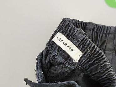 black squad oversized fit: Reserved, Spodnie materiałowe damskie, rozmiar M — 5