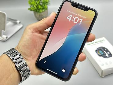 IPhone Xr, Б/у, 64 ГБ, Черный, 79 %