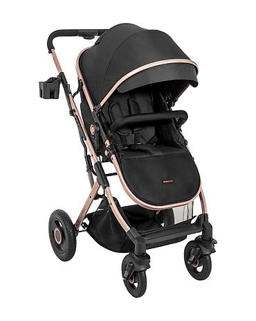 Kolica za bebe: KikkaBoo kolica Scarlett black – pogodna od rođenja do 15 kg Šifra — 11
