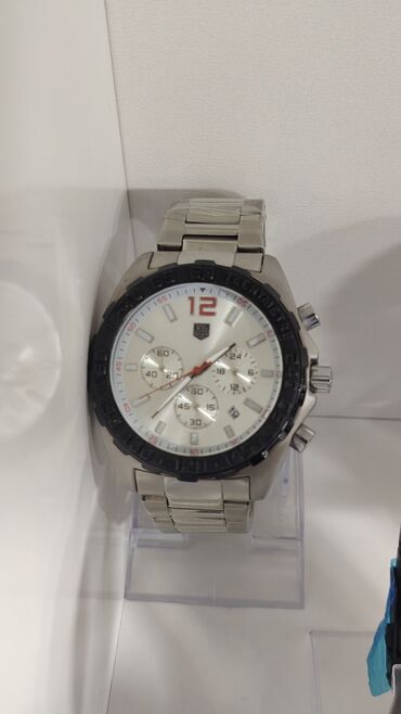 Qol saatları: Yeni, Qol saatı, Tag Heuer, rəng - Gümüşü — 9