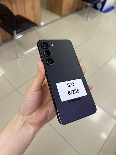 note 3: Samsung Galaxy S23, Б/у, 256 ГБ, цвет - Черный, В рассрочку, 1 SIM — 1