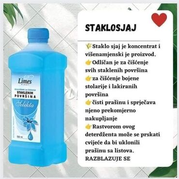 Kućna hemija i proizvodi za kuću: 🌿 Staklo sjaj – višenamenska pomoć u kući 🌾 Koristan saveznik za na lalafo.rs — 7 Kućna hemija i proizvodi za kuću: 🌿 Staklo sjaj – višenamenska pomoć u kući 🌾 Koristan saveznik za — 7