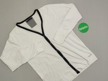 Bluzy: Pulover, XL (EU 42), stan - Zadowalający, wzór - Jednolity kolor, kolor - Biały