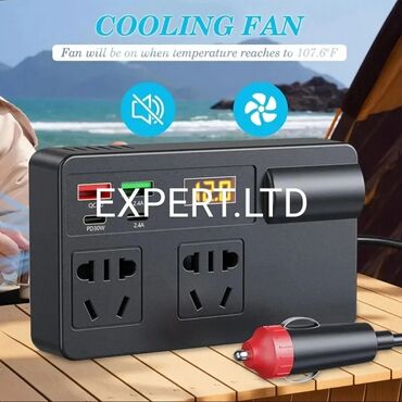 İnverterlər: Yeni Inverter, 100-300 Vt, 12 - 220 volt, Ünvandan götürmə, Ödənişli çatdırılma — 10