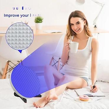 helanke sa kompresijom: LED lampa za plavo svetlo 460 nm – kućna fototerapija i brzo — 3