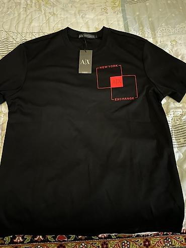 armani excange: Futbolka, Armani Exchange, M, rəng - Qara — 1
