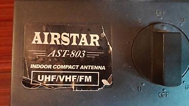 ТВ и видео: İşlənmiş "Airstar" evdaxili televizor anteni satılır. Yerli TV — 10