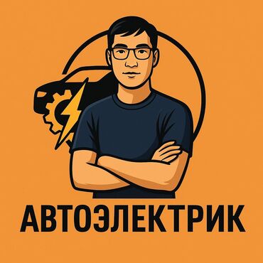 вождения на фуре: Графическая иконка, представляющая услуги автоэлектрика. На