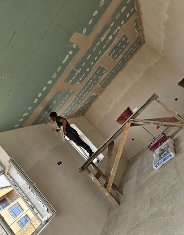 Tavan işləri: Malyar Alcipan Ustasi . Istenilen formada . Gorduyumuz ise Tam — 1