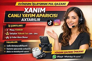 ofis menecer: SMM menecer tələb olunur, İstənilən yaş, Təcrübəsiz — 1